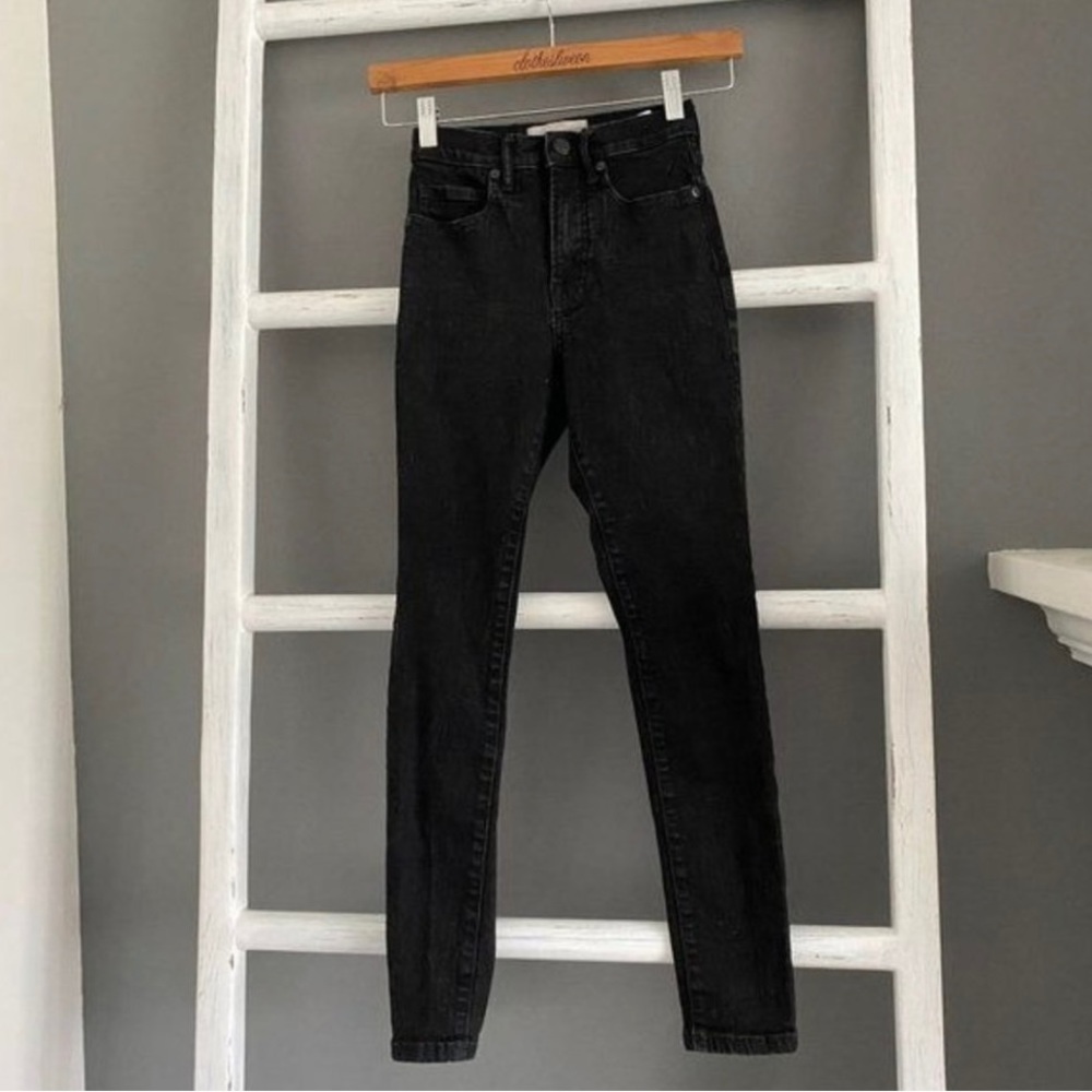 Everlane High Rise Skinny Jeans Black Size 23 Ankle